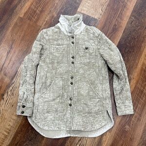 Pilcro Anthropologie | The Fielder Quilted Shirt Jacket
